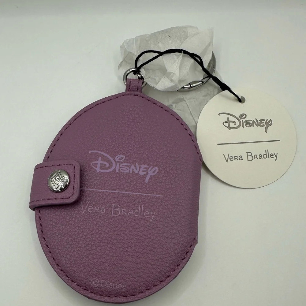 Vera Bradley Disney Bag Charm Mirror Beauty and Beast NWT